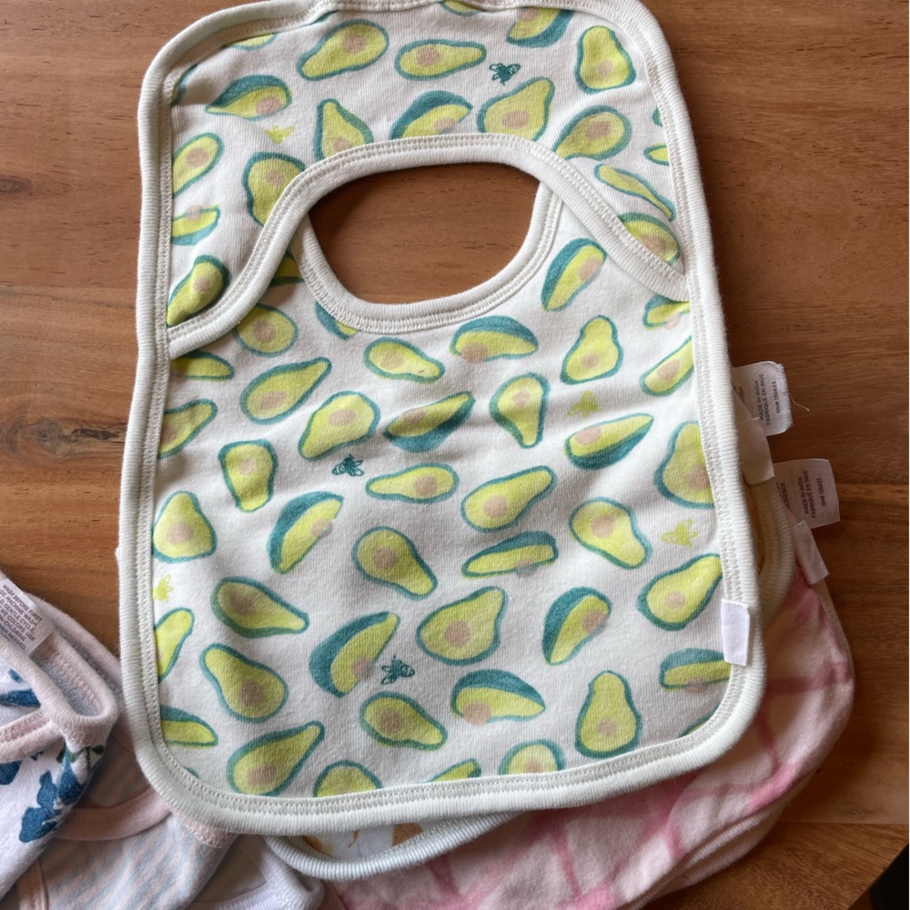 Burt’s Bees baby bibs